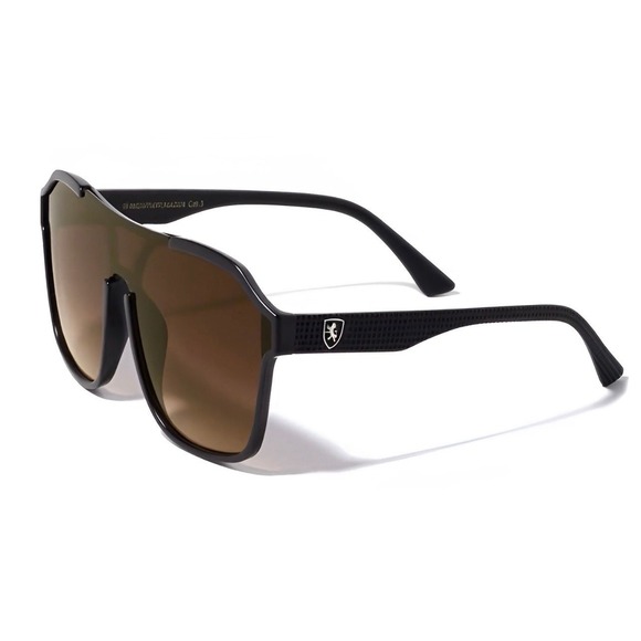 Sun Glasses Sporty Trendy Style Women Square Sunglasses Fashion Oversized Shield - Picture 5 of 9